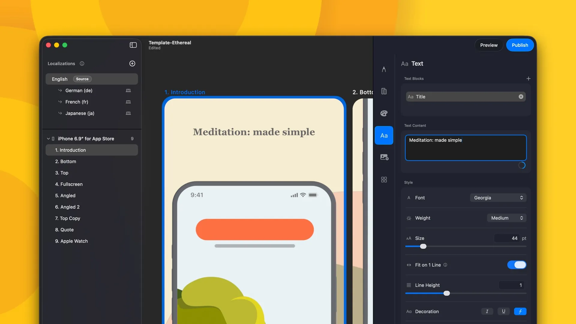 New text tools, Apple Watch 3D model, improved performance, and more butter!