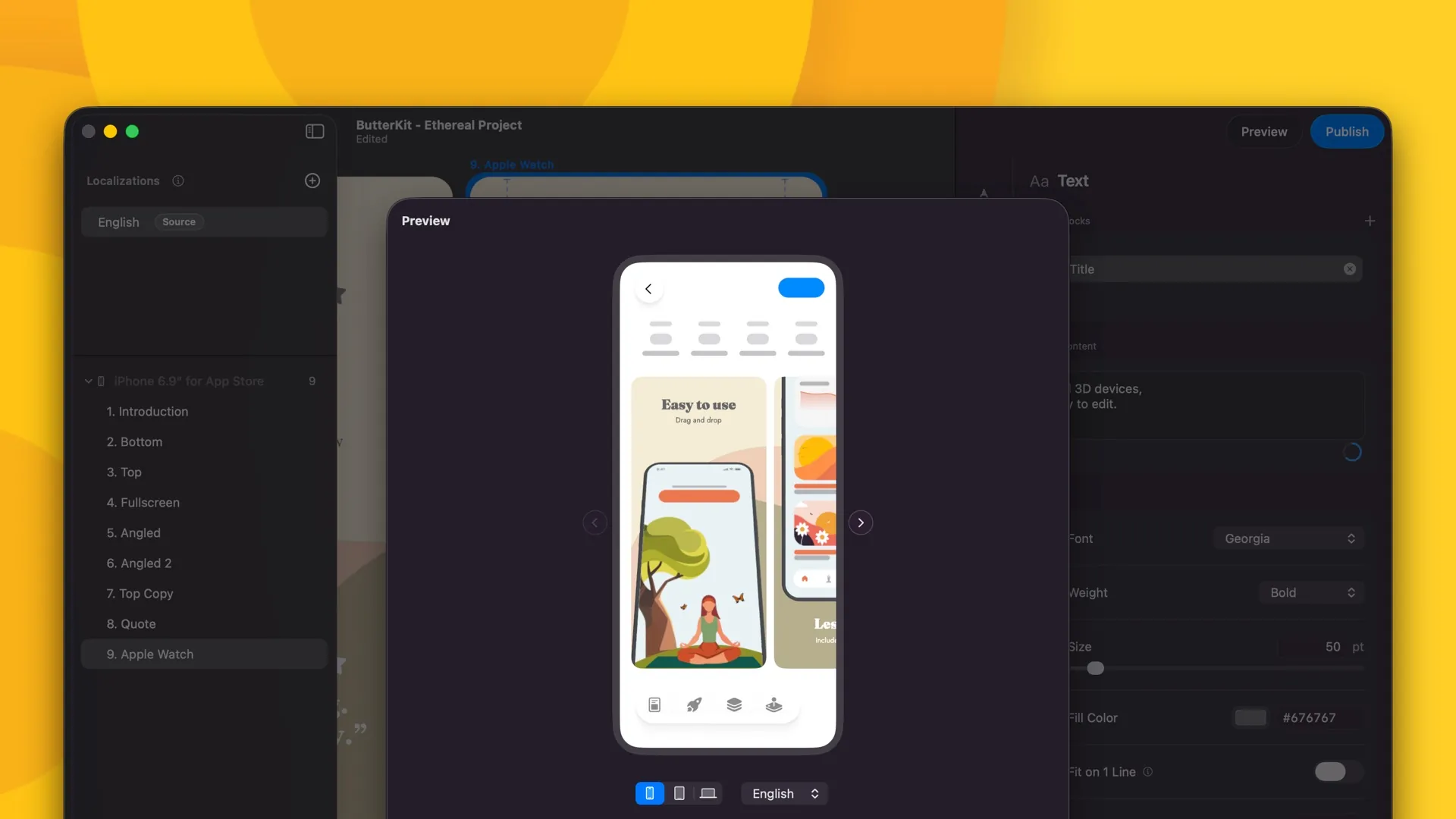 Delta Translation, Preview Navigation, and alignment fixes