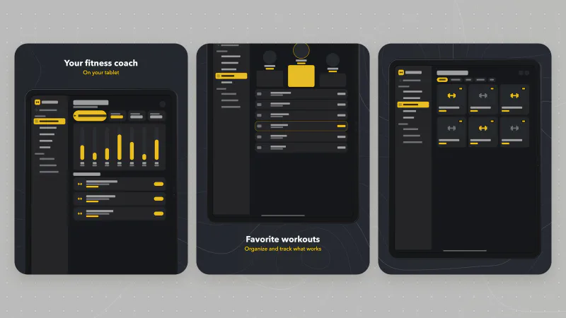 Ascent App Store screenshots for iPad