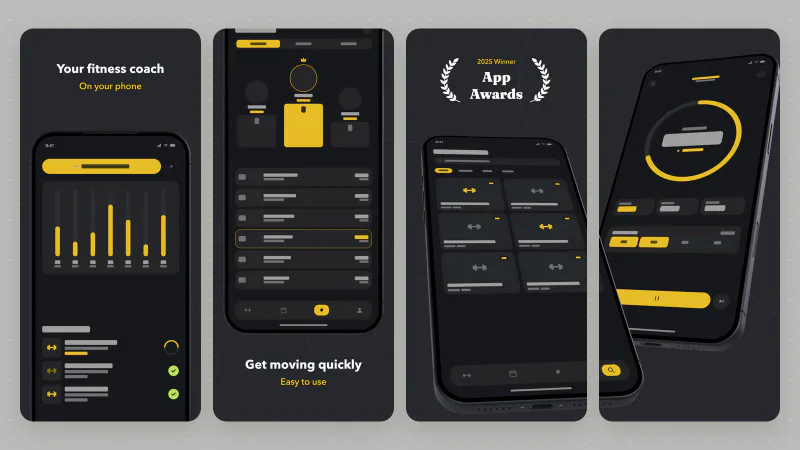 Ascent App Store screenshots for iPhone
