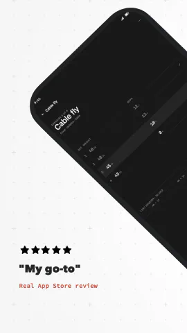 Minimalist Light for Android, screenshot 4: "My go-to". Real App Store review.