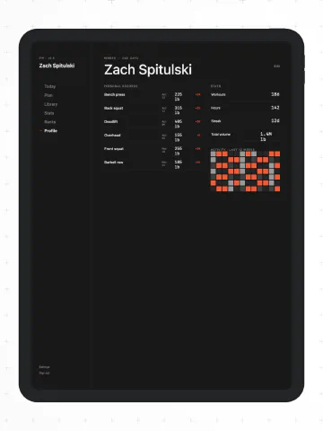 Minimalist Light for iPad, screenshot 5: Feature - iPad