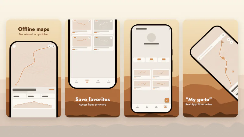 Sahara App Store screenshots for Android