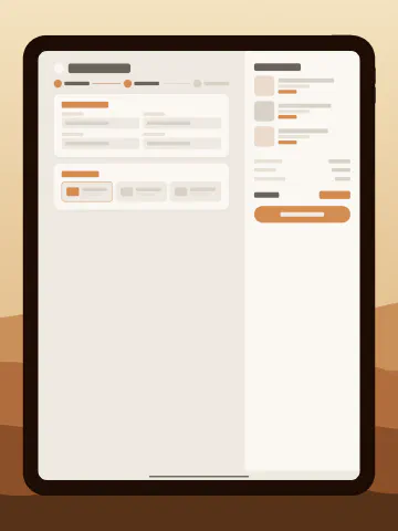 Sahara for iPad, screenshot 3: Feature - iPad